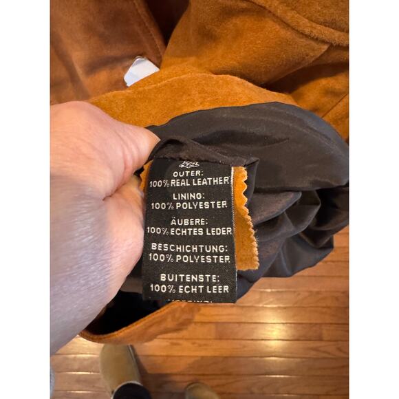 Decrum Kandis Women’s Real Suede Coat – Light Brown – Size XL – NWT - Picture 9 of 11